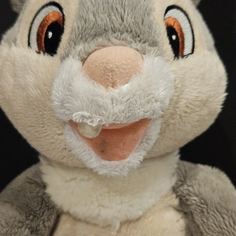 Disney‎ Bambi & 2 Thumper Plush Lot Disney Store Big Feet Bunny Set